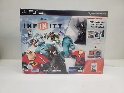 Disney PS3 Infinity Starter Pack W/Cars Play Set And Power Disc Pack  • $30