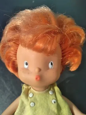 Rare Vintage 1963 Pitchoun Laflex Made In France 10  Tall Red Head Kissing Doll • $30