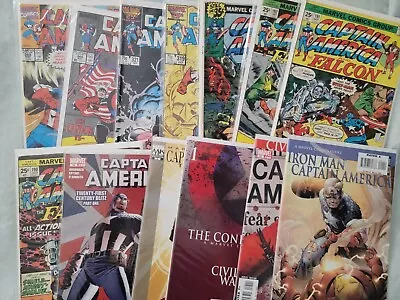 Captain America - Lot Of 13 Comics - Marvel - Civil War Death Of Captain America • $20