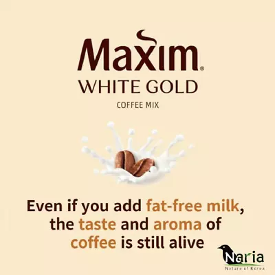 Korea Coffee [MAXIM Coffee] White Gold Coffee Mix 20p/ 50p/ 100p • $63