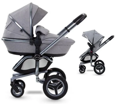 £429 • Buy Silver Cross Surf 2in1 Pushchair With Carrycot Rock Special Edition RRP £1195