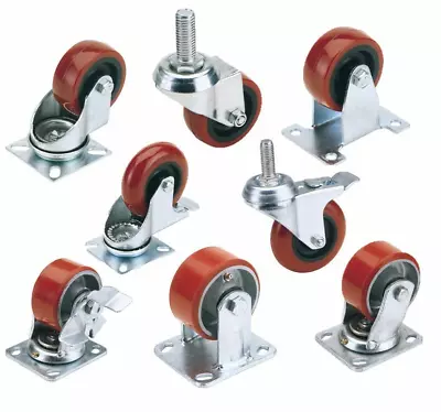 £7.20 • Buy Draper Heavy Duty Castor Polyurethane Replacement Trolley Wheels (50kg To 500kg)