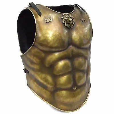 Antique Medieval Roman Greek Muscle Jacket Armor Muscle Costume Jacket • £171.10