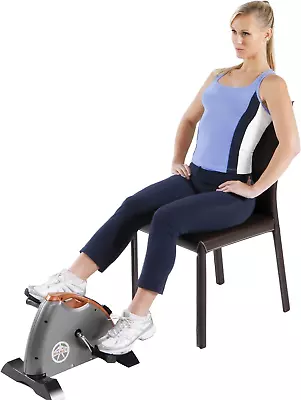 Under Desk Mini Pedal Leg And Arm Exercise Cycle With Adjustable Magnetic Resist • $65.65