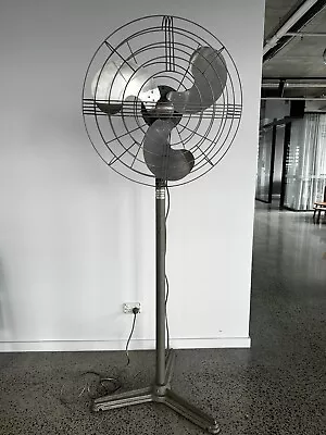 Vintage Instustrial Pedestal Fan • $300