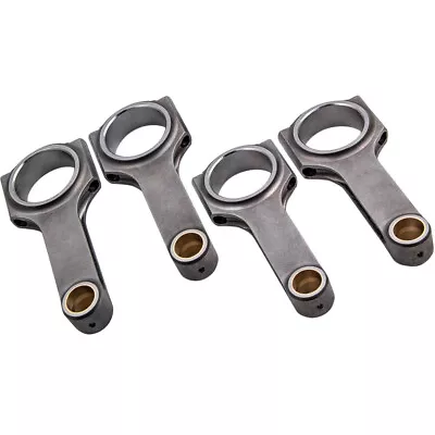 4x H-beam Forged Connecting Rods Conrods For Honda Civic CRX D16 D Series 5.394  • $253.16