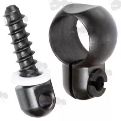 Rifle Barrel Fitting Sling Swivel QD Stud Mount Base CROSMAN RATCATCHER .22 Tube • £12