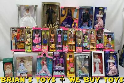 Barbie Lot Of 26: Elvis '68 Special Super Gymnast Tree Trimming & More NR • $3.25