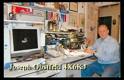 1 X QSL Card Radio Israel 4X6KJ Kiriat Ono 2010 ≠ T506 • $4.34