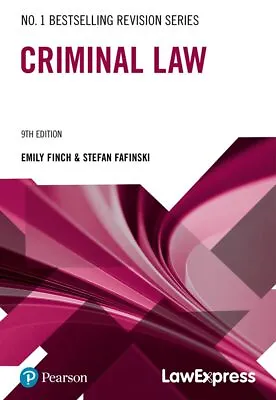 Law Express Revision Guide: Criminal Law • £11.68