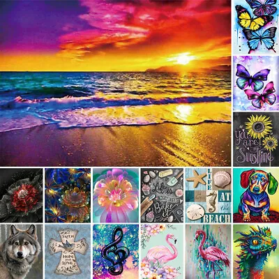 $19.99 • Buy Animal DIY 5D Diamond Painting Embroidery Cross Craft Stitch Art Kit Home Decor✅