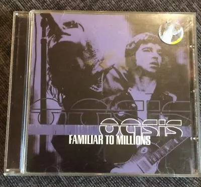 Oasis Familiar To Millions CD (2000) • £5