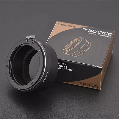$21.23 • Buy LEINOX PK-NEX Pentax PK Lens To Sony E Mount Lens A7 A7III A7R NEX 5 A6300 A5000