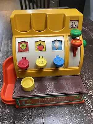 Vintage 1974 Fisher Price Cash Register….All Buttons And Bell Works • $20