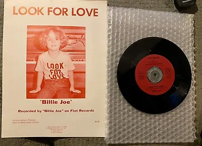 BILLIE JOE ARMSTRONG Look For Love 1977 Fiat Records Original Vinyl Record Rare • $3000