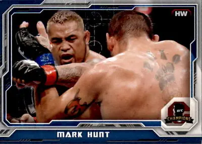 Mark Hunt 2014 Topps UFC Champions Blue Parallel Card #159 23/88 • $2