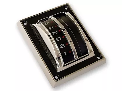 NEW 1967 - 1968 Ford Mustang Shift Cover Auto Transmission Chrome Bezel • $39.95