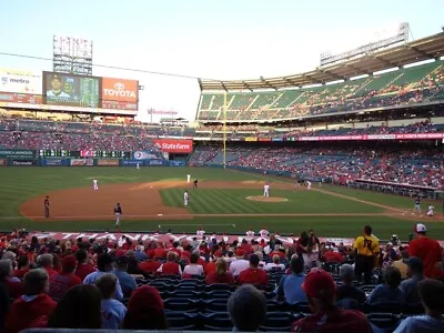 3 TICKETS NEW YORK NY METS @ LOS ANGELES ANGELS 8/2 *Sec 211 Row A Aisle* • $329.99