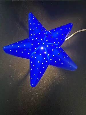 IKEA SMILA Blue Star Shaped Wall Lamp/Light Kids Bedside Light  • £9.50