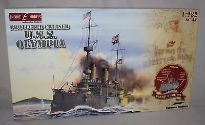 Encore Models Kit No. 85001 Protected Cruiser USS Olympia - NEW - 1:232 Scale • $43