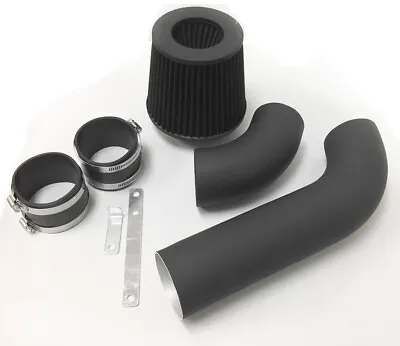 Coated Black For 2PC 1999-2005 BMW E46 325 328 330 Cold Air Intake Kit + Filter • $55.25