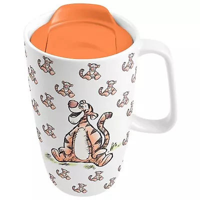 Disney Winnie The Pooh Tigger Ceramic Travel Mug • $14.95