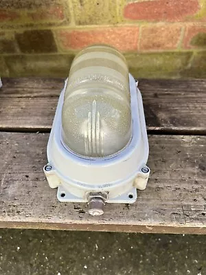 Vintage Glasgow Coughtrie SP6 Wall Light Bulkhead Perfect Condition • $37.90