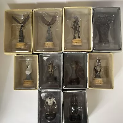 £19.99 • Buy Lord Of The Rings Eaglemoss Chess Set Figures X 10 Boxed New