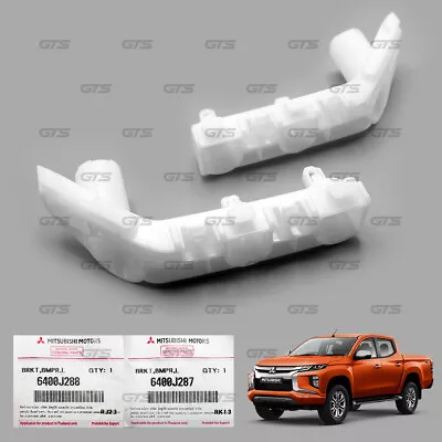 Fits Mitsubishi L200 Triton 2WD 4WD 2019 22 Pair Front Lh+Rh Bumper Bracket • $44.09