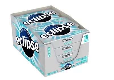 ECLIPSE Polar Ice Sugar Free Gum 18 Pieces (8 Pack) • $45.99