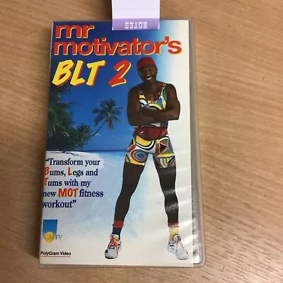 Mr Motivators MOT VHS Video Cassette Worn Case • £6.19