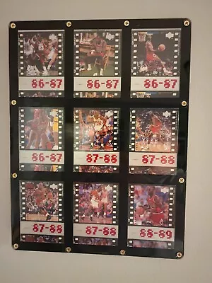 Michael Jordan Wall Decor Time Frame MJ Art  Chicago Bulls Upper Deck Basketball • $15.50