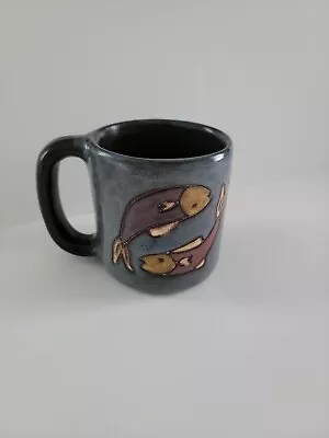 Design By Mara Mexico Studio Pottery Pisces Coffee Mug Signed Horoscope Series • $29.99