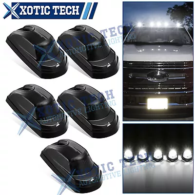 Smoked Lens 6000K White LED Cab Roof Clearance Light For 17-21 Ford F250 F350 • $53.98