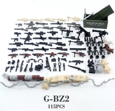 Minifigure Guns Weapons Pistols Rifles & Military Army Accessories For LEGO • $42.50