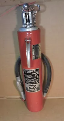 Vintage Ansul Red Line Portable 5lb Fire Extinguisher  Model  K-5 Full • $37