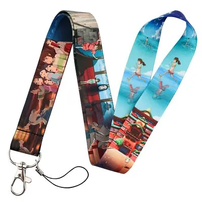 Spirited Away Anime Series Train Scene Themed ID Badge Holder Lanyard • $5.99