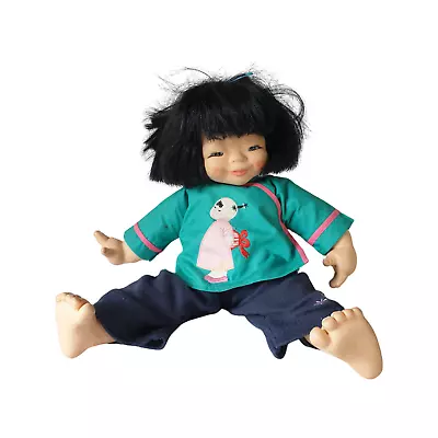 Mieler Doll Chopstick Kids Asian Girl Doll Vintage • $37.33