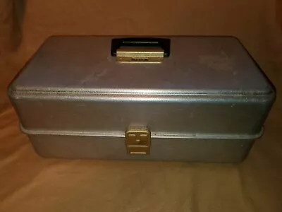 Vintage UMCO Aluminum Fishing Tackle Box Model 205A 3-Tray • $24.99