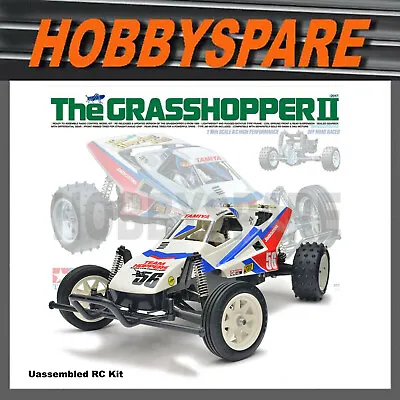 NEW TAMIYA GRASSHOPPER II 1/10 RC 2WD OFFROAD BUGGY KIT 58643 -60A BEST OF 80s • $134.98