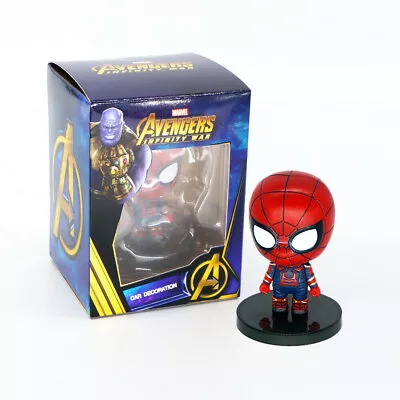 Marvel Avengers Sipderman 2.5'' PVC Figure Model Car Decor • £1.01