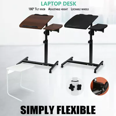 $25.99 • Buy AU Laptop Desk Portable Mobile Computer Table Stand Adjustable Bed Study AU