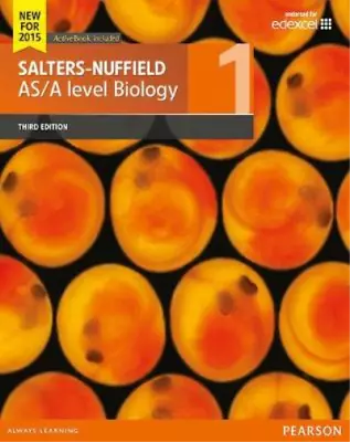 Salters-Nuffield AS/A Level Biology 2015: Student Book 1 + ActiveBook (Salters-N • £5.99