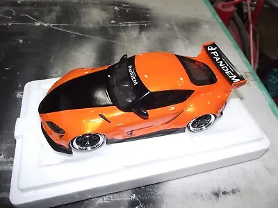 Top Speed 1/18 Pandem Toyota GR Supra Orange NIB • $149.99