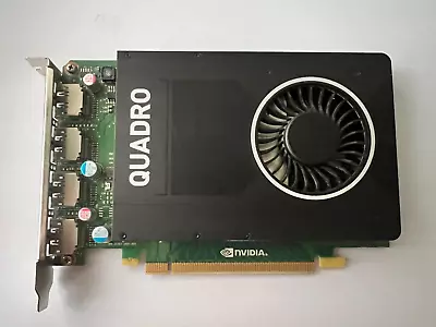 NVIDIA Quadro M2000 4GB GDDR5 GPU 4x DisplayPort DP Video Graphic Card PCDesktop • £44.99