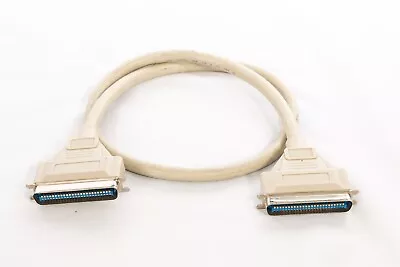 £8 • Buy Apple Macintosh Vintage Centronics To Centronics 93cm Long SCSI CABLE