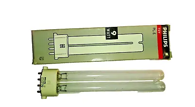  Philips PL-s 4-PIN UV Lamp Spare  Pond  Filter OASE UVC BULB TUBE LIGHT 9 WATT  • £17.99