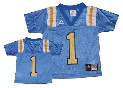 NWT Toddler's Adidas UCLA Bruins #1 NCAA Replica Football Jersey 2T-4T • $18