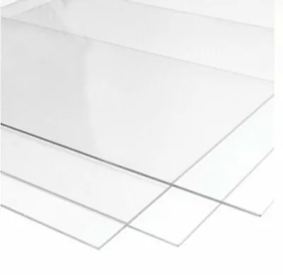 Clear Perspex Plastic Sheets  A4- 3mm  • £4.50