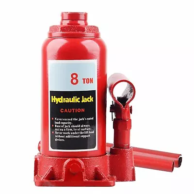 $42.35 • Buy 8 Ton Hydraulic Bottle Jack Lift Car Lifting Tool Truck Caravan Tractors SUV 4WD